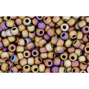 Kaufen Sie Perlen in Deutschland cc614 - Toho rocailles perlen 11/0 matt colour iris brown (10g)