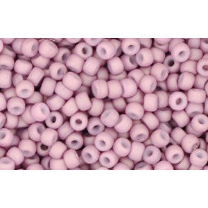 cc765 - Toho rocailles perlen 11/0 opaque pastel frosted plumeria (10g)