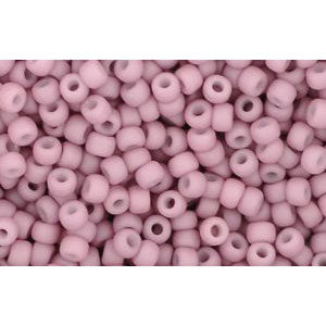 cc766 - Toho rocailles perlen 11/0 opaque pastel frosted light lilac (10g)