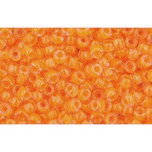 Kaufen Sie Perlen in Deutschland cc802 - Toho rocailles perlen 11/0 luminous neon orange (10g)