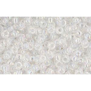 Toho Perlen 11/0 – Frosted Black Diamond Mit Silberrand, 8,2 G Packung