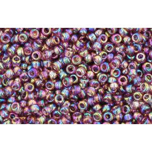 Kaufen Sie Perlen in Deutschland cc166b - Toho rocailles perlen 15/0 trans rainbow med amethyst (5g)