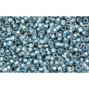Kaufen Sie Perlen in Deutschland cc288 - Toho rocailles perlen 15/0 inside colour crystal metallic blue lined (5g)