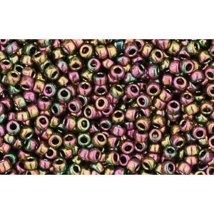 Kaufen Sie Perlen in Deutschland cc509 - Toho rocailles perlen 15/0 higher metallic purple/green iris (5g)