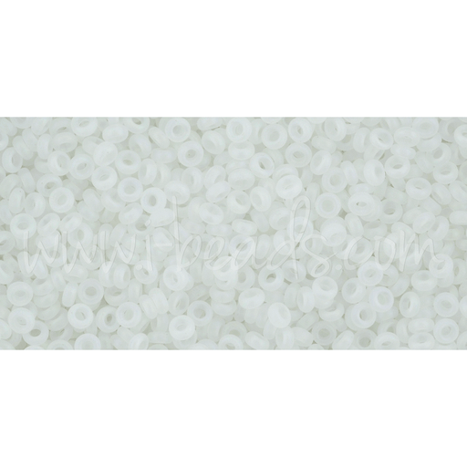 Kaufen Sie Perlen in Deutschland cc161f - toho demi round 11/0 transparent rainbow frosted crystal (5g)