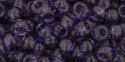 Kaufen Sie Perlen in Deutschland cc19 - Toho rocailles perlen 6/0 transparent sugar plum (10g)