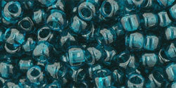 cc7bd - Toho rocailles perlen 6/0 transparent capri blue (10g)