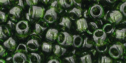 cc940 - Toho rocailles perlen 6/0 transparent olivine (10g)