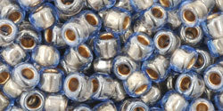 Kaufen Sie Perlen in Deutschland cc992 - toho rocailles perlen 6/0 gold lined light montana blue (10g)