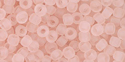 Kaufen Sie Perlen in Deutschland cc11f - Toho rocailles perlen 8/0 transparent frosted rosaline (10g)