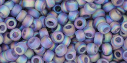 Kaufen Sie Perlen in Deutschland cc166df - Toho rocailles perlen 8/0 transparent rainbow frosted light tanzanite (10g)