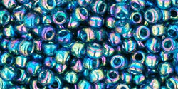 cc167bd - Toho rocailles perlen 8/0 trans-rainbow teal (10g)