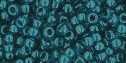 cc7bd - Toho rocailles perlen 8/0 transparent capri blue (10g)