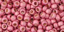 Kaufen Sie Perlen in Deutschland ccpf553f - Toho rocailles perlen 8/0 matt galvanized pink lilac (10g)