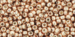 ccPF551 - Toho Beads 11/0 Round Galvanized Rose Gold (10gr)