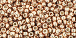 Kaufen Sie Perlen in Deutschland ccPF551 - Toho Beads 11/0 Round Galvanized Rose Gold (10gr)