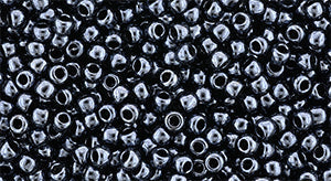 cc81 - Toho rocailles perlen 15/0 metallic hematite (5g)