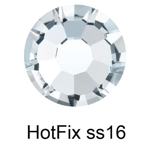 Flatback Hotfix Preciosa Crystal - ss16-3.8mm (60)