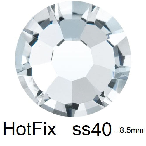 Kaufen Sie Perlen in Deutschland Flatback Hotfix Preciosa Crystal 00030 - ss40-8.5mm (6)
