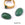 Perlengroßhändler in Deutschland Ovaler Cabochon Natürlicher grüner Onyx - 6x4mm (2)