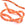 Perlengroßhändler in Deutschland Karneol  orangeRondell Perlen 6x4 mm - Loch: 1 mm, 40 cm (1 Strang)