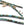 Perlen Einzelhandel Afrikanische Türkis Doppelkegel Heishi chips Perlen 1,8mm - 39cm (1 Strang)