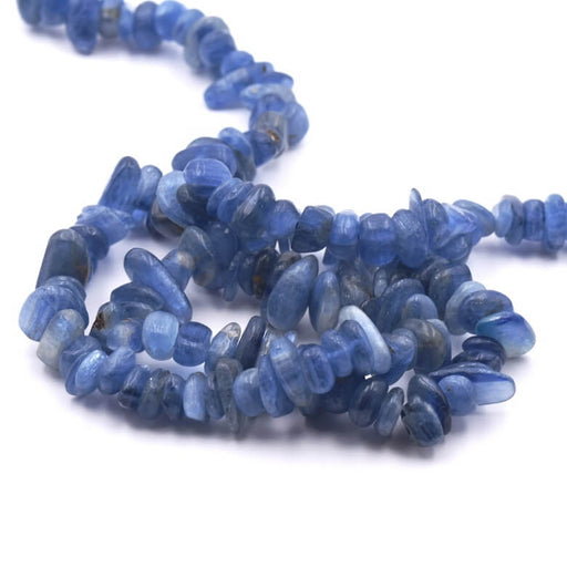 Kaufen Sie Perlen in Deutschland Chips perlen Cyanite 5-10mm - loch: 0,8mm (1 strang 38cm)