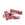 Perlengroßhändler in Deutschland Nuggetperlen Erdbeerquarz 12-10x9-6mm - Loch: 1mm (10)
