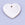 Perlengroßhändler in Deutschland Weißer Muschel-Herzanhänger 17mm – Loch: 1mm (1)