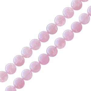 Kaufen Sie Perlen in Deutschland Rosenquarz rund perlenstrang hellrosa  4mm (1)