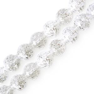 Kaufen Sie Perlen in Deutschland Crackled kristallquarzperlen rund 6mm (1)
