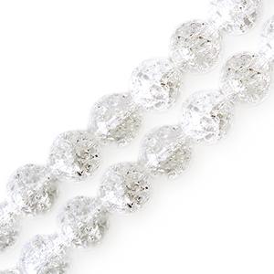 Kaufen Sie Perlen in Deutschland Crackled kristallquarzperlen rund 8mm (1)