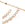 Perlen Einzelhandel Kette Rolo Stahl gold 5x0,8mm (50cm)