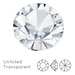 Preciosa Maxima Crystal Pure Transparent 00030 ss29 - 6.25mm (24)