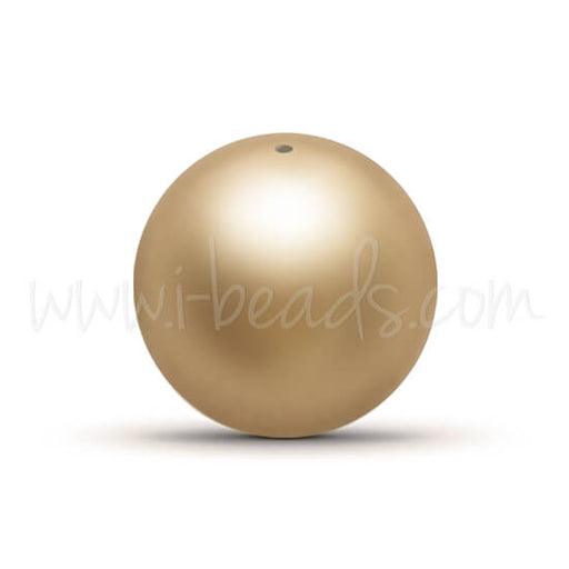 Kaufen Sie Perlen in Deutschland 5810 Swarovski crystal vintage gold pearl 4mm (20)