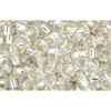 Kaufen Sie Perlen in Deutschland Cc21 - Toho rocailles perlen 8/0 silver-lined crystal (250g)