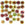 Perlengroßhändler in Deutschland Honeycomb Perlen 6mm magic yellow brown (30)