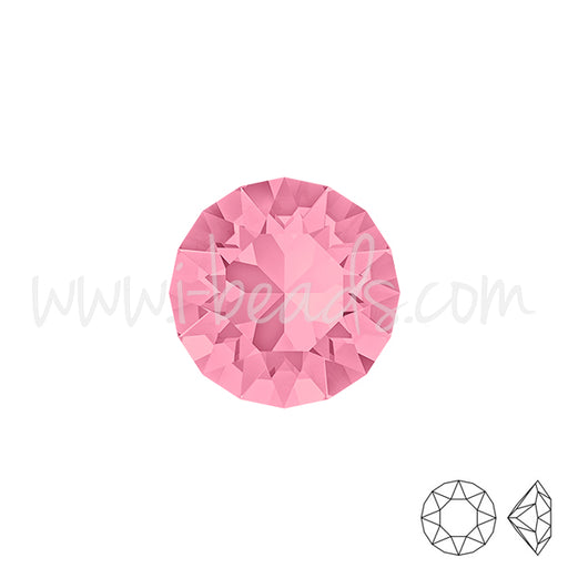 Swarovski 1088 xirius chaton light rose 4mm-pp31-SS19  (10)