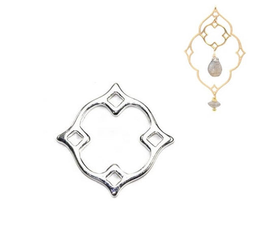 Kaufen Sie Perlen in Deutschland Diamantanhänger Kleiner aus 925er Silber - 13 mm (1)