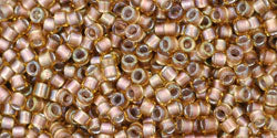 Kaufen Sie Perlen in Deutschland cc278 - Toho treasure perlen 11/0 Gold lined Topaz (5g)