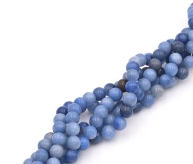 Kaufen Sie Perlen in Deutschland Aventurin blau runder perlenstrang 6mm -38cm -60 perlen (1)