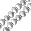 Kaufen Sie Perlen in Deutschland Süsswasser perlenstrang nuggetform hellblau 5mm (1)