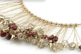 Beadalondraht metallgrau 19 stänge stärke  0.46mm, 9.2m (1)