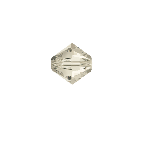 Kaufen Sie Perlen in Deutschland 5328 Swarovski xilion bicone Crystal SILVER SHADE 3mm (40)