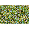 Kaufen Sie Perlen in Deutschland cc1829 - Toho rocailles perlen 11/0 rainbow light jonquil/ green (10g)