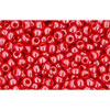 cc125 - Toho rocailles perlen 11/0 opaque lustered cherry (10g)
