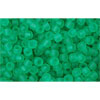Kaufen Sie Perlen in Deutschland cc72f - Toho rocailles perlen 11/0 transparent frosted dark peridot (10g)