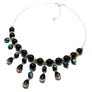 Kaufen Sie Perlen in Deutschland 5821 Swarovski crystal birnenförmig mystic black pearl 12x8mm (5)