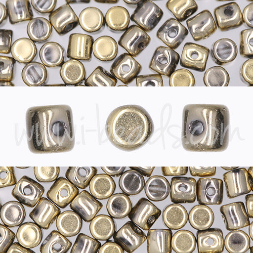 Kaufen Sie Perlen in Deutschland Minos par Puca 2.5x3mm full dorado (5g)