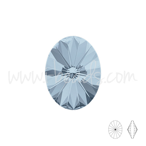 Swarovski 4122 Oval Rivoli crystal blue shade 8x6mm (1)